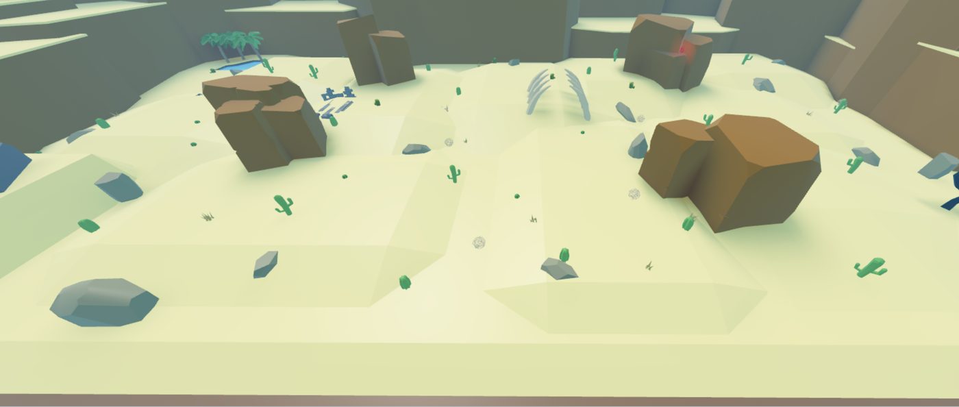 The desert, fire's home biome