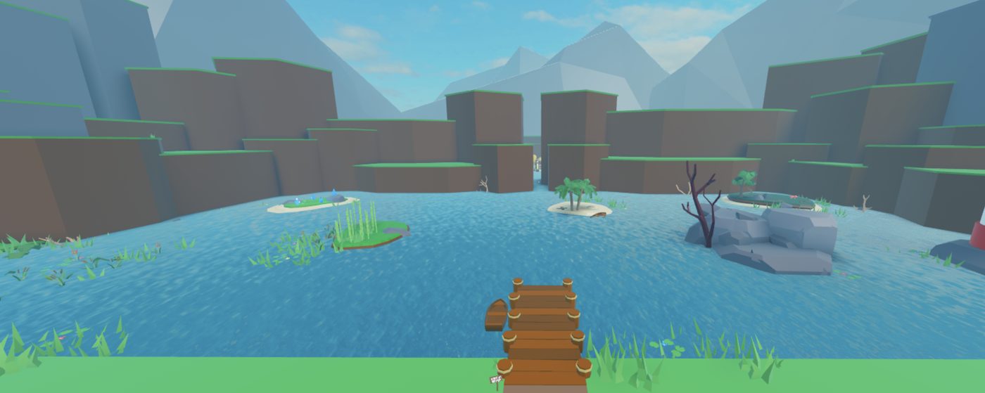 The lake, water's home biome